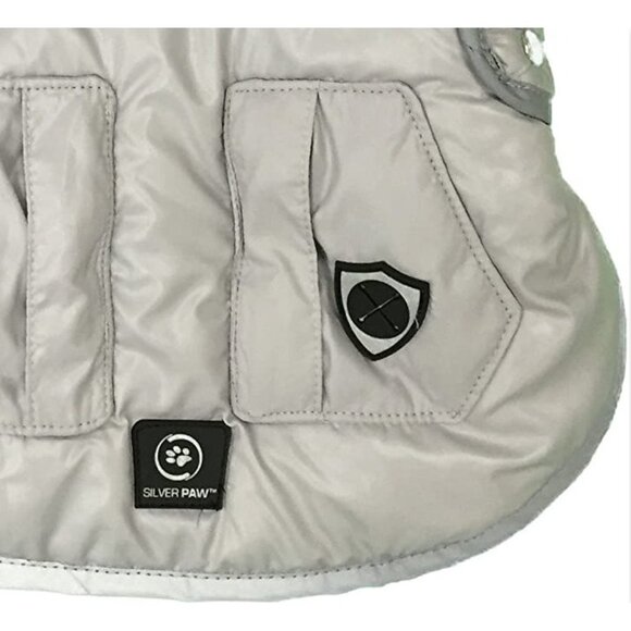 Silver Paw Easy Fit Vest with Contrast Polar Fleece Collar for Pet Dog S… - Picture 2 of 5